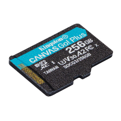 Kingston memory card 256GB microSDXC Canvas Go! Plus cl. 10 UHS-I 170 MB/s + adapter - Image 2