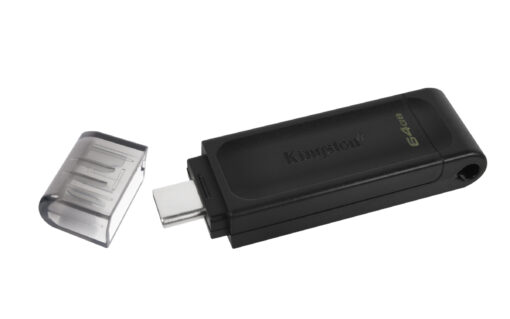 Kingston pendrive 64GB USB-C DT70 black - Image 3