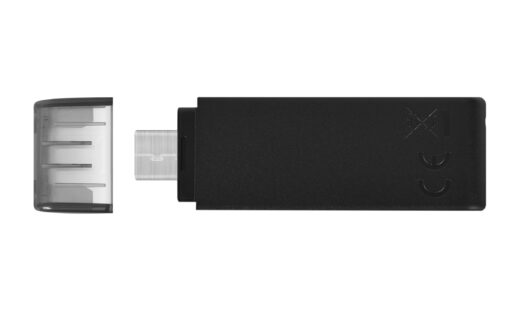 Kingston pendrive 64GB USB-C DT70 black - Image 4