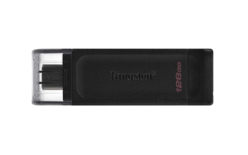 Kingston pendrive 128GB USB-C DT70 black - Image 4