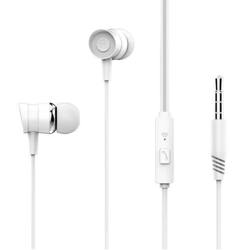 XO wired earphones EP20 jack 3,5mm white