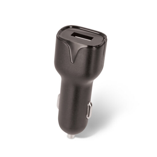 Maxlife MXCC-01 car charger 1x USB 2.1A black + microUSB cable - Image 2