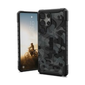 Kaitseümbris Pathfinder SE, Samsung Galaxy S25 Ultra, militaarmustriga (Midnight Camo), MagSafe ühilduv, Urban Armor Gear (UAG)