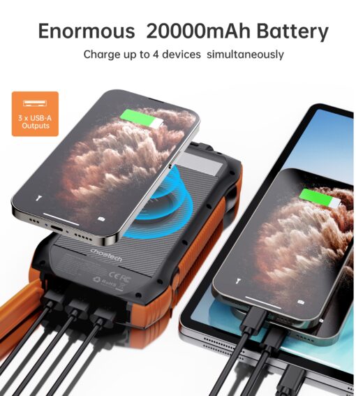 Väline aku Power Bank Choetech B657 20000mAh - Image 3