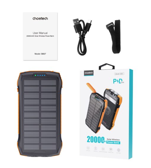 Väline aku Power Bank Choetech B657 20000mAh - Image 5