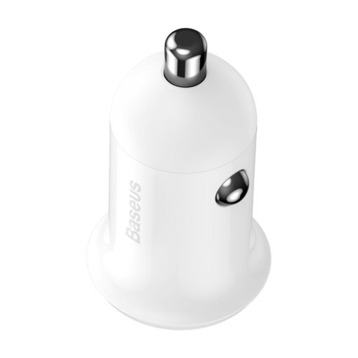 Baseus car charger Grain Pro 2x USB 4,8A white - Image 3