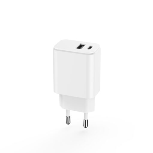 Setty charger 1x USB + USB-C 3A 20W white - Image 4