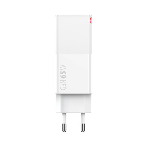 Forever Core PD+ QC 3.0 GaN charger 1x USB 1x USB-C 65W white - Image 3