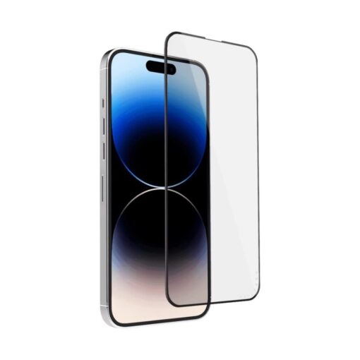 LCD kaitsev karastatud klaas 2.5D Tellos Apple iPhone 16 Pro Max must - Image 2