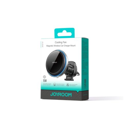Laadija-hoidjaga magnetauto Joyroom JR-ZS387 MagSafe 15W must - Image 5