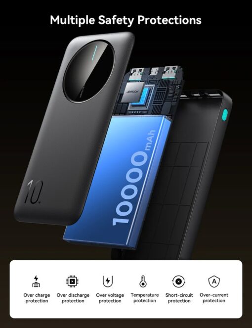 Väline aku Power Bank Joyroom JR-PBF12 10000mAh must - Image 5