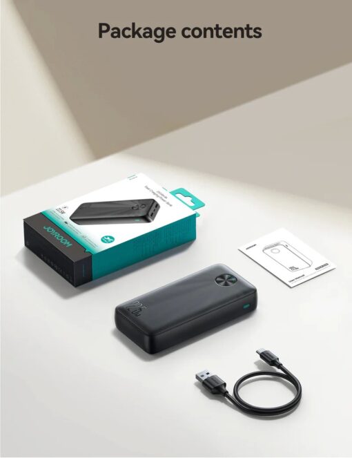 Väline aku Power Bank Joyroom JR-PBF16 22.5W 20000mAh must - Image 5