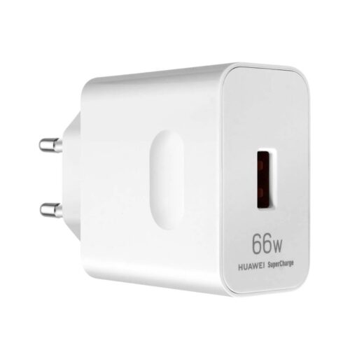 Laadija Huawei 66W 6A USB-A HW-110600E02 + USB-C cable valge - Image 2