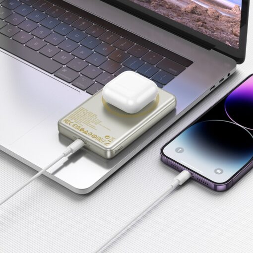 Väline aku Power Bank Hoco Q26A PD20W Magnetic 10000mAh must - Image 3