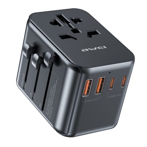 Universaalne reisilaadija Awei C-39 35W GaN 2xUSB-A/3xUSB-C must - Image 2