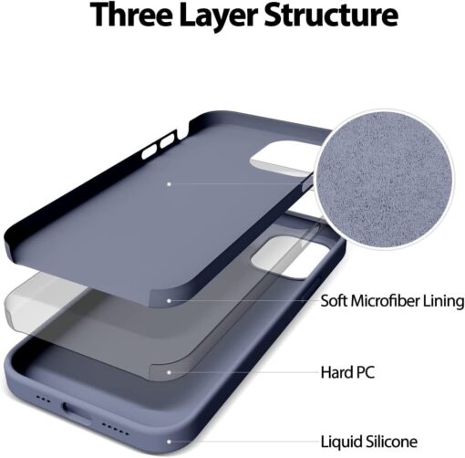 Telefoniümbris Mercury Silicone Case Apple iPhone 16 Pro Max lavendli hall - Image 4