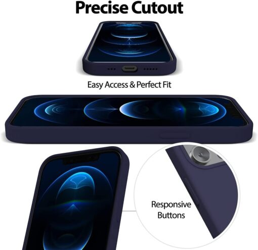 Telefoniümbris Mercury Silicone Case Apple iPhone 16 Pro Max tumesinine - Image 3
