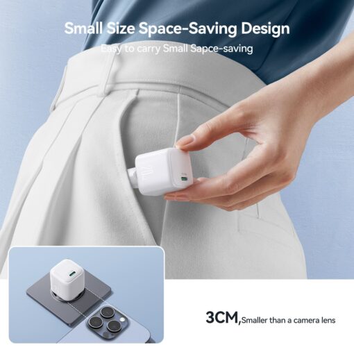 Laadija Joyroom JR-TCG08 20W GaN USB-C valge - Image 4