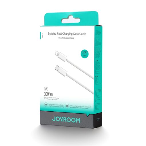 Laadimisjuhe Joyroom S-A45 USB-C to Lightning 30W 1.2m valge - Image 5