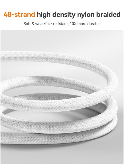 Laadimisjuhe Joyroom S-A51 USB-A to USB-C 3A 1.2m helehall - Image 3