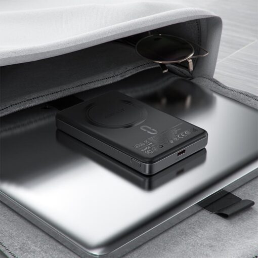 Väline aku Power Bank Acefast M12-10000 PD20W Magnetic Wireless 10000mAh must - Image 4