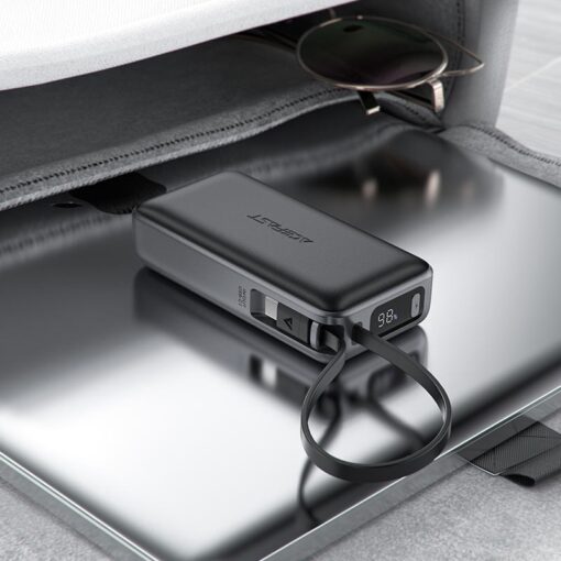 Väline aku Power Bank Acefast M7-10000 PD30W With Cable 10000mAh must - Image 2