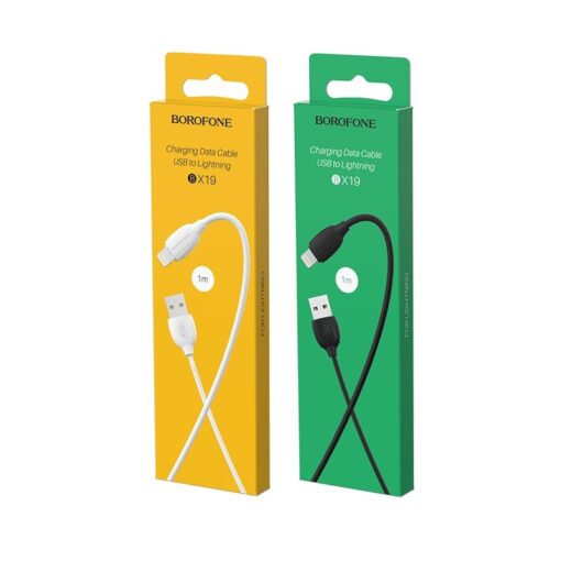 Laadimisjuhe Borofone BX19 USB-A to Lightning 1.0m valge - Image 3