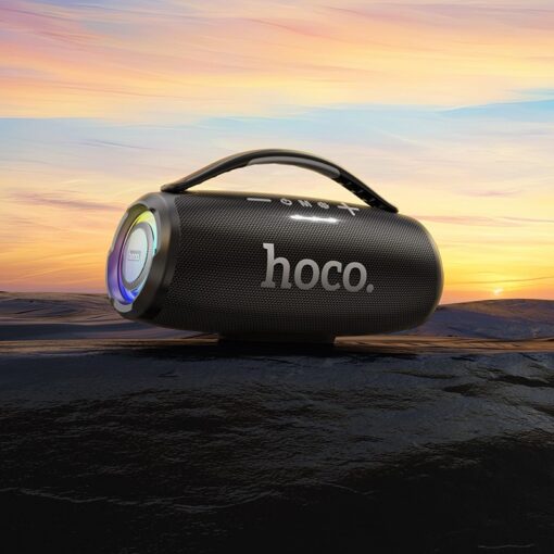 Bluetooth kaasaskantav kõlar Hoco HA4 Mini 30W must - Image 3