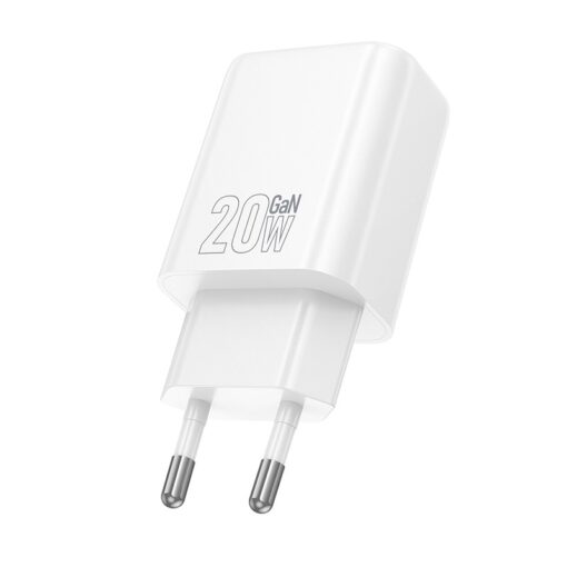 Laadija Hoco N60 20W GaN USB-C valge - Image 2