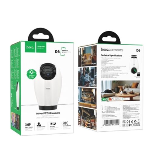 IP kaamera Hoco D6 Indoor PTZ HD - Image 2