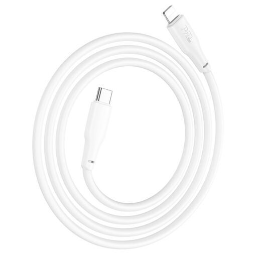 Laadimisjuhe Hoco X93 60W USB-C to USB-C 1.0m valge - Image 3