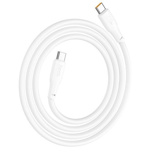 Laadimisjuhe Hoco X93 60W USB-C to USB-C 2.0m valge - Image 4