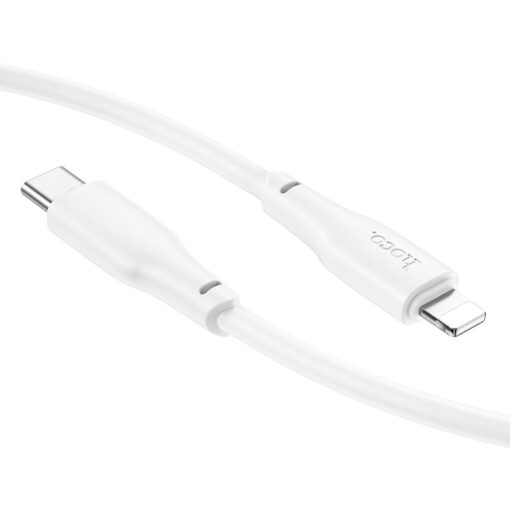 Laadimisjuhe Hoco X93 PD20W USB-C to Lightning 1.0m valge - Image 3