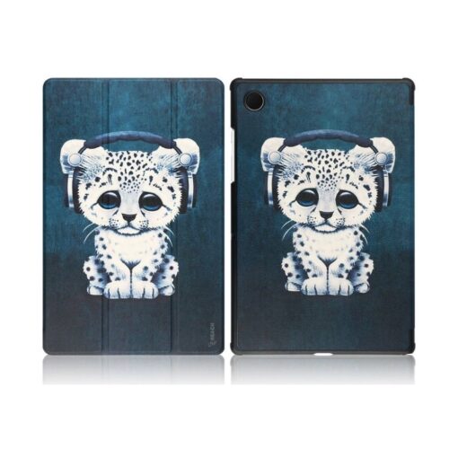 Telefoniümbris Reach Smart Leather Samsung X210/X215/X216 Tab A9 Plus 11.0 sad cat - Image 4