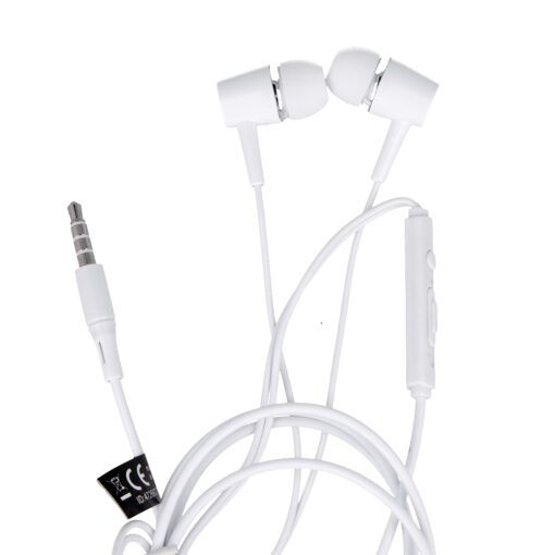 Maxlife wired earphones MXEP-02 jack 3,5mm white - Image 2