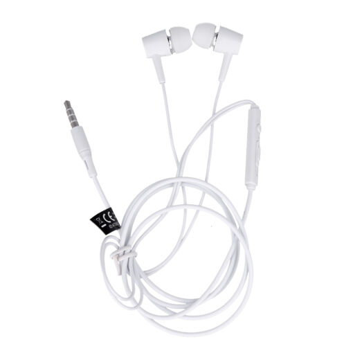 Maxlife wired earphones MXEP-02 jack 3,5mm white - Image 3