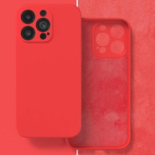 Telefoniümbris Liquid Silicone 1.5mm Xiaomi 14T punane - Image 2