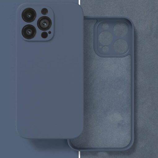 Telefoniümbris Liquid Silicone 1.5mm Xiaomi Poco F6 Pro 5G tumesinine - Image 2