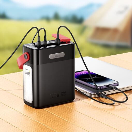 Väline aku Power Bank Hoco J143 22.5W+PD20W 80000mAh must - Image 4