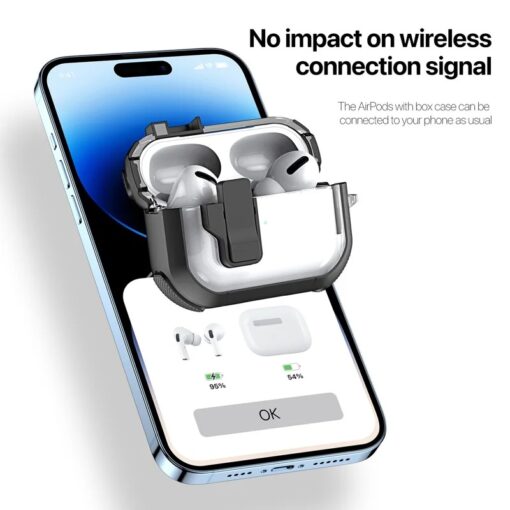 Telefoniümbris Dux Ducis PECN Apple AirPods 4 valge - Image 4