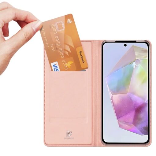 Telefoniümbris Dux Ducis Skin Pro Samsung A366 A36 5G/A566 A56 5G roosakas kuldne - Image 2