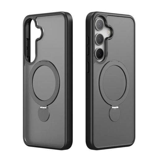 Telefoniümbris Dux Ducis Yind With Magnetic Stand Samsung S931 S25-le must - Image 2