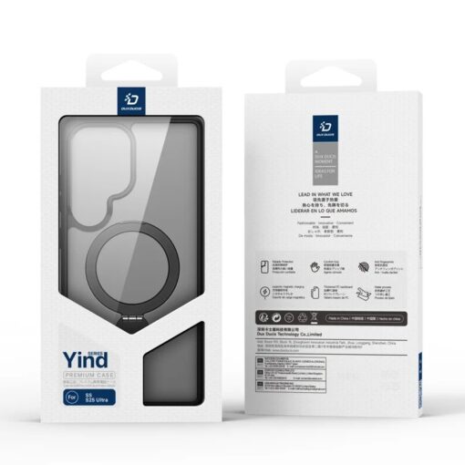 Telefoniümbris Dux Ducis Yind With Magnetic Stand Samsung S938 S25 Ultra-le must - Image 5