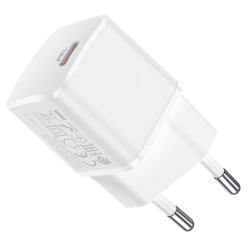 Laadija Hoco N10 20W USB-C valge - Image 2