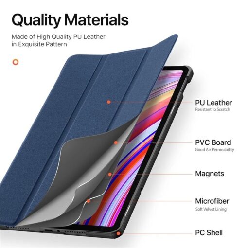 Telefoniümbris Dux Ducis Domo Xiaomi Redmi Pad Pro 12.1 tumesinine - Image 4
