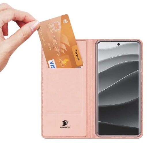 Telefoniümbris Dux Ducis Skin Pro Xiaomi Redmi Note 14 Pro 5G/Poco X7 roosa-kuld - Image 2