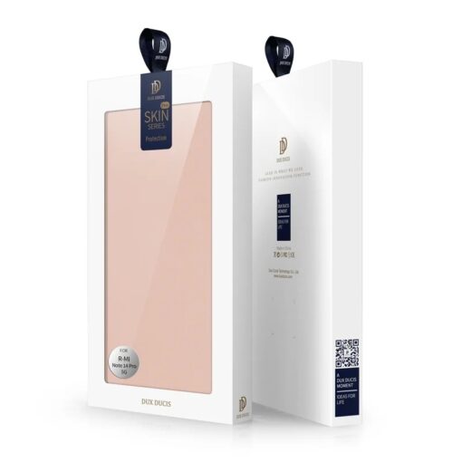 Telefoniümbris Dux Ducis Skin Pro Xiaomi Redmi Note 14 Pro 5G/Poco X7 roosa-kuld - Image 5