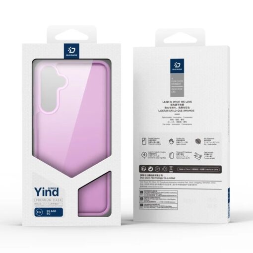 Telefoniümbris Dux Ducis Yind Samsung A366 A36 5G/A566 A56 5G-le roosa - Image 5