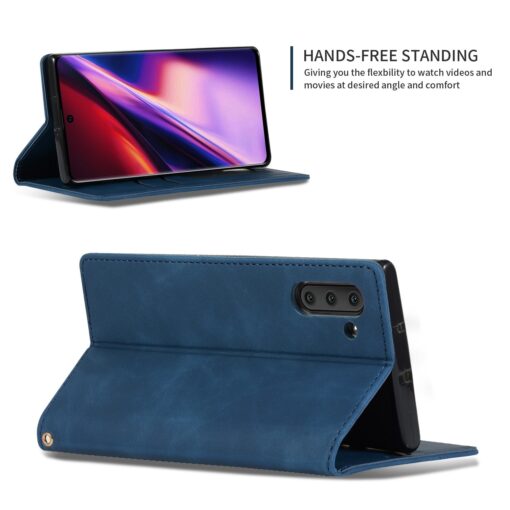 Telefoniümbris Business Style Xiaomi Redmi Note 14 4G tumesinine - Image 3