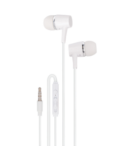 Setty wired earphones white